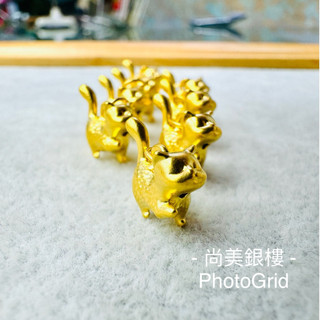 尚美銀樓 9999純金配件 黃金小貓咪 貓咪吊墜 黃金貓咪 黃金項鍊 黃金擺飾 黃金擺件 黃金貓貓 黃金送禮 金飾送禮