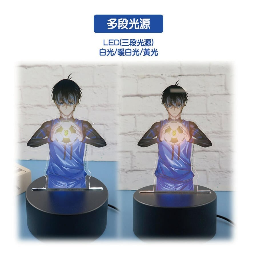 【BLUE LOCK 藍色監獄】LED壓克力小夜燈 潔世一 ブルーロック 潔 世一 いさぎ よいち 足球