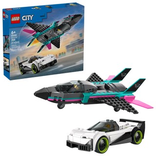 LEGO樂高 60489 City 城市系列 2601 - 噴射機 vs. 汽車