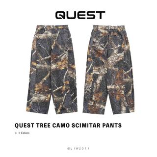 ☆ETW☆【台中店】QUEST TREE CAMO SCIMITAR PANTS 迷彩彎刀褲