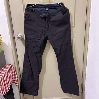 Mont-bell 厚款內刷毛女用登山褲 M號黑 1105438