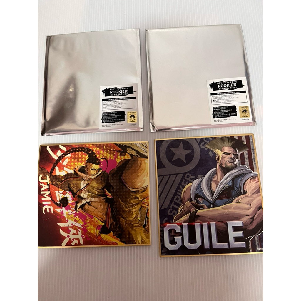 快打旋風 6 一番賞 色紙 確認款