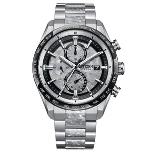 CITIZEN 星辰 ATTESA 光動能全球電波時計錶 隱耀款 男錶 手錶-AT8284-61A/