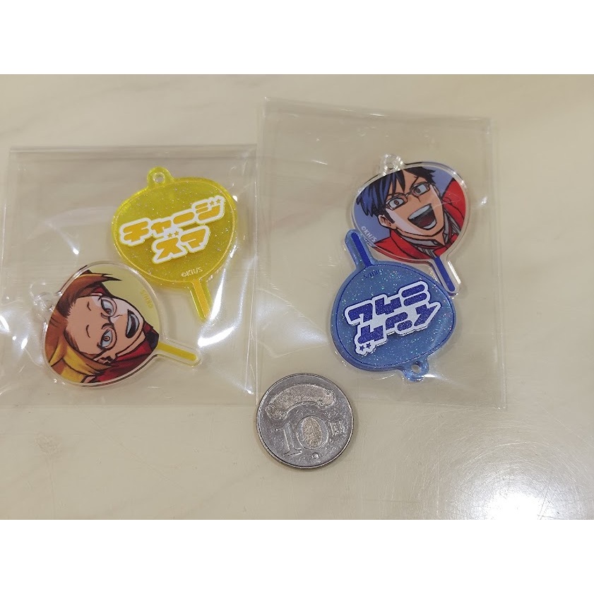 [睡睡蛙小池] 我的英雄學院 壓克力 吊飾 掛飾 扇子 上鳴電氣 飯田天哉 (無珠鍊