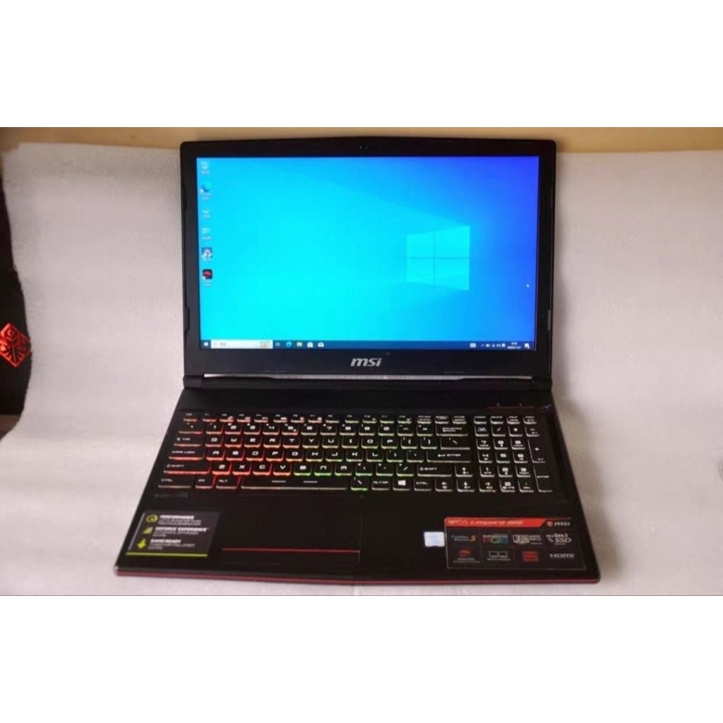 可無卡分期!9新msi筆電 i7+gtx1060 4折下殺! LOL PUBG GTA5 黑沙 吃雞 R6