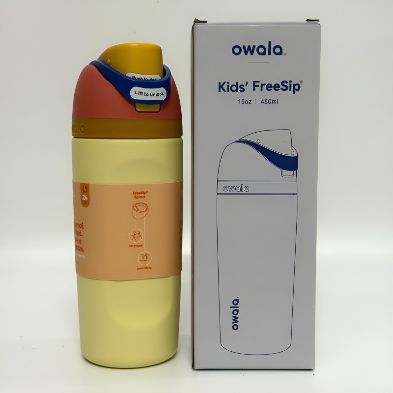 【活動促銷 優惠多多 】兒童水壺 16oz/480ml 不鏽鋼 保溫瓶 地平線 owala freesip Kids