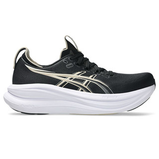 ASICS 亞瑟士 GEL-NIMBUS 28 (D) 寬楦 慢跑鞋 女 黑色 1012B917-002