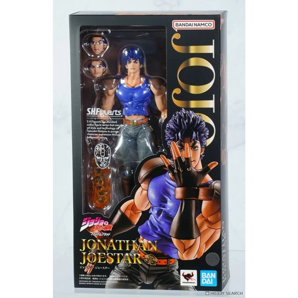 金萬年 特價 全新 SHF 萬代 喬納森 喬斯達 JoJo 冒險 可動完成品
