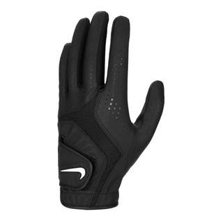 高球小姐-NIKE DURA FEEL X GOLF GLOVE 男款高爾夫手套-黑色(單隻左手)DR5158-091