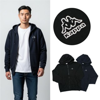 Kappa 棉外套 連帽外套 薄外套 無刷毛 卡帕 純棉 連帽 長袖 外套 @1742