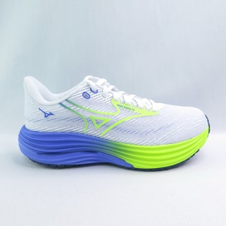 Mizuno J1GD250671 WAVE RIDER 29 SW 女慢跑鞋 4E寬楦 白x黃藍【iSport愛運動】