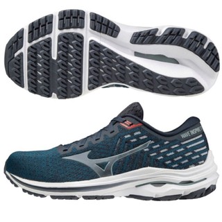 MIZUNO 美津濃 WAVE INSPIRE 17 WAVEKNIT 慢跑鞋 寬楦 J1GC212260