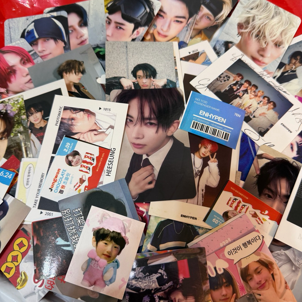 現貨 飯製 福袋 小卡 貼紙 enhypen 李羲承 jay 綜星 jake 沈載倫 朴成訓 善禹 禎元 niki 周邊