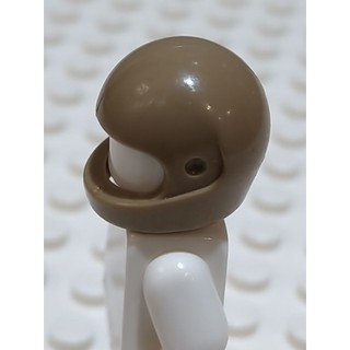 【樂高大叔】LEGO#樂高#頭盔#深褐色#安全帽#城堡# 2446