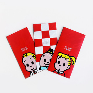 CAFE!N × OSAMU GOODS A GOOD GOOD YEAR 新年紅包袋組