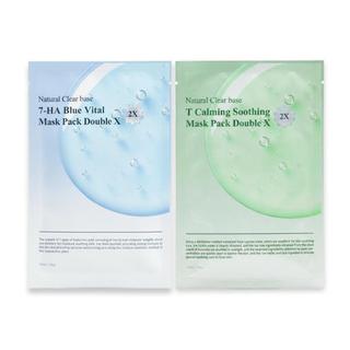 【NATURAL CLEAR BASE】草本舒緩保濕面膜 維他命B5急救保濕面膜 面膜