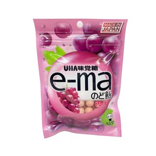 UHA味覺糖 e-ma喉糖(葡萄風味) 50g【Donki日本唐吉訶德】