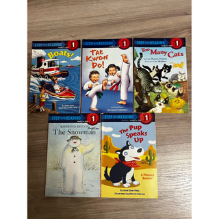 step into reading 1 boats! tae kwon do! too many cats等等