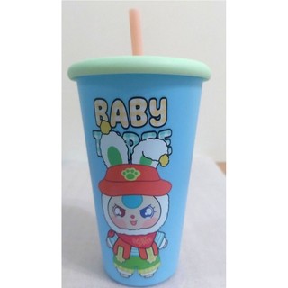 全新☆娃三歲Baby Three環保水杯☆附贈環保吸管，約710ML