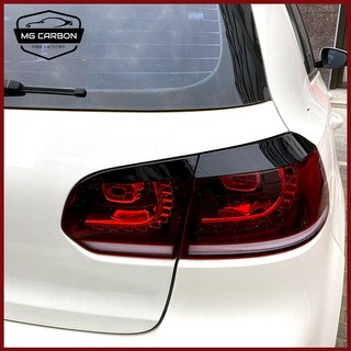 福斯高爾夫6 Golf 6 高6普通版 GTI R後大燈眉車貼外飾改裝