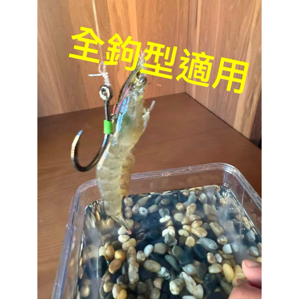 活蝦背鉤 不分鉤型均可用 活蝦鉤不傷蝦彈簧活蝦鉤 中魚率提高 蝦背鉤 海釣 岸拋 蝦子活動力增強 海釣場