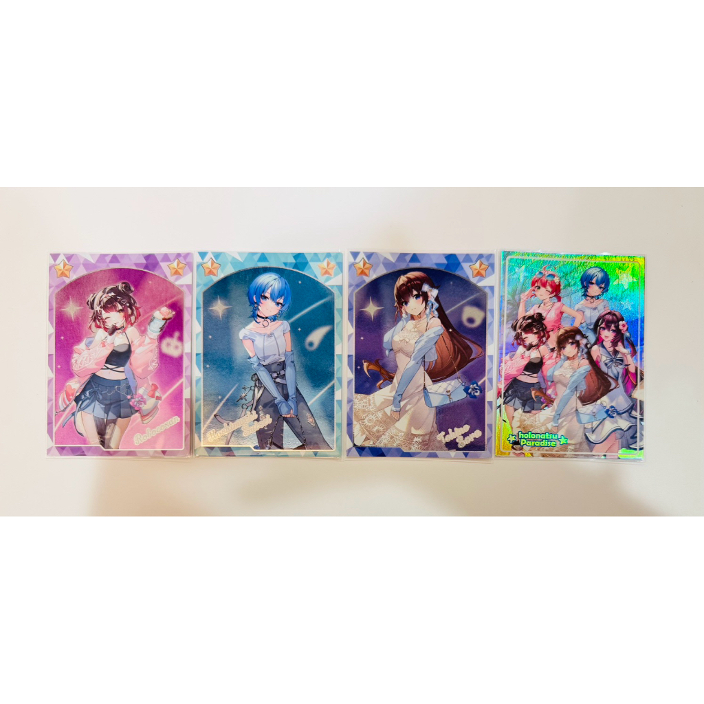 Hololive 0期生 2025 漫畫博覽會 羚邦 小卡 蘿蔔子 （機器子 ）星街彗星 時乃空