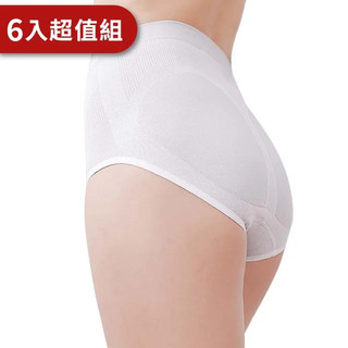 【唯家VEGA】Vega碘抗菌-女塑型內褲-6入