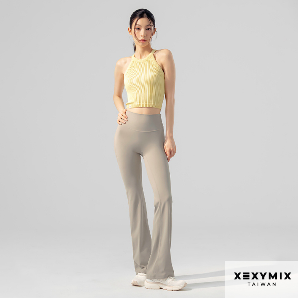XEXYMIX 黑標 Power Rise 靴型喇叭褲(長款) XFK2LL1504 共10色 運動褲 LL1504