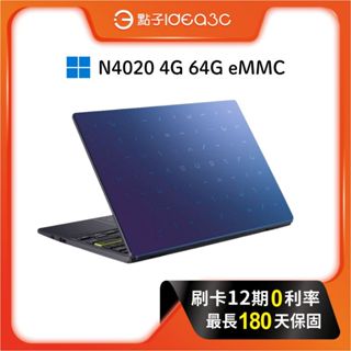「點子3C」ASUS E210MA 11.6吋 N4020 4G 64G eMMC 內顯 文書筆電