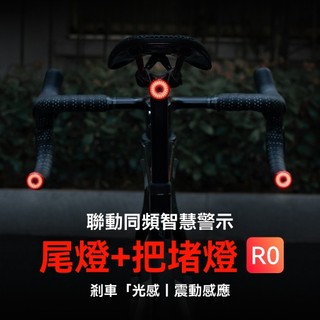ROCKBROS 洛克兄弟 自行車尾燈 把堵燈 同頻剎車燈 山地公路車 夜騎行頭盔燈 裝備