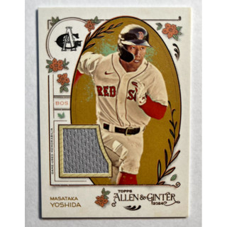 Topps MLB 球衣卡 Masataka Yoshida 吉田正尚
