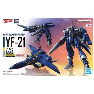 現貨 BANDAI 1/100 HG 超時空要塞 MACROSS PLUS YF-21 組裝模型
