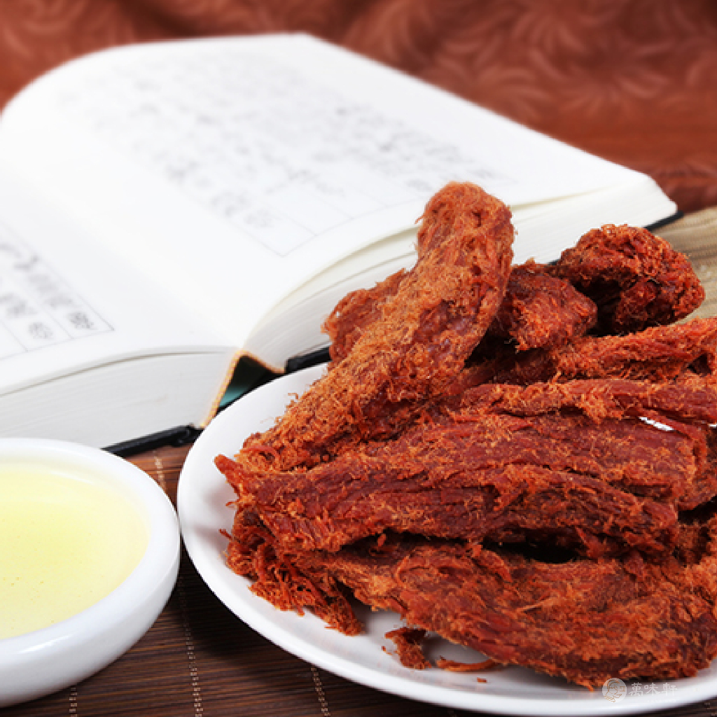 【萬味軒肉乾】經典復刻系列 －【珍味豬肉條 300g】－伴手禮送禮台中名產老店團購辦公室小資族美食肉乾名店推薦