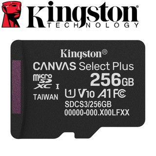 Kingston 金士頓 256GB microSDXC TF UHS-I U1 A1 記憶卡 SDCS3/256G