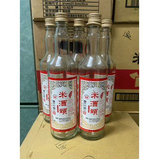 0.6L米酒頭（空瓶）一箱12入 80元