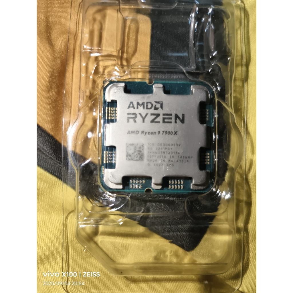 二手 散片AMD Ryzen R9 7900x AM5 CPU 非 x3d 7700 9900x 7950x 9950x