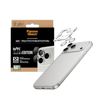 【PanzerGlass】iPhone 17 16 Pro Max Air Plus 高透明單顆型光學玻璃鏡頭貼環