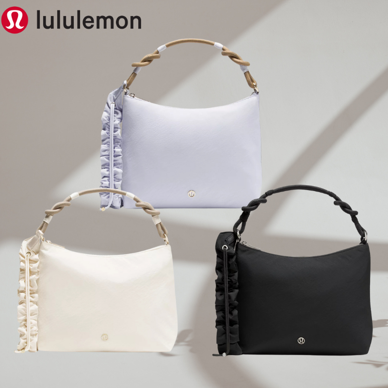 (PSM街頭潮流選)加拿大運動第一品牌  LULULEMON Convertible 褶飾細節斜背包 6.5L