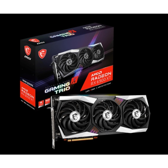 微星_電競級RX 6900 XT 顯卡_16GB大容量(超越RTX3080Ti級）更低功耗／更高效