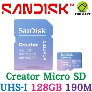 SanDisk CREATOR MicroSD UHS-I 128G 128GB microsdxc A2 U3 記憶卡