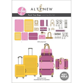 『牧莎記事』Altenew 旅行風刀模 旅行箱 紙藝切割刀模 切割模具-ALT-10952