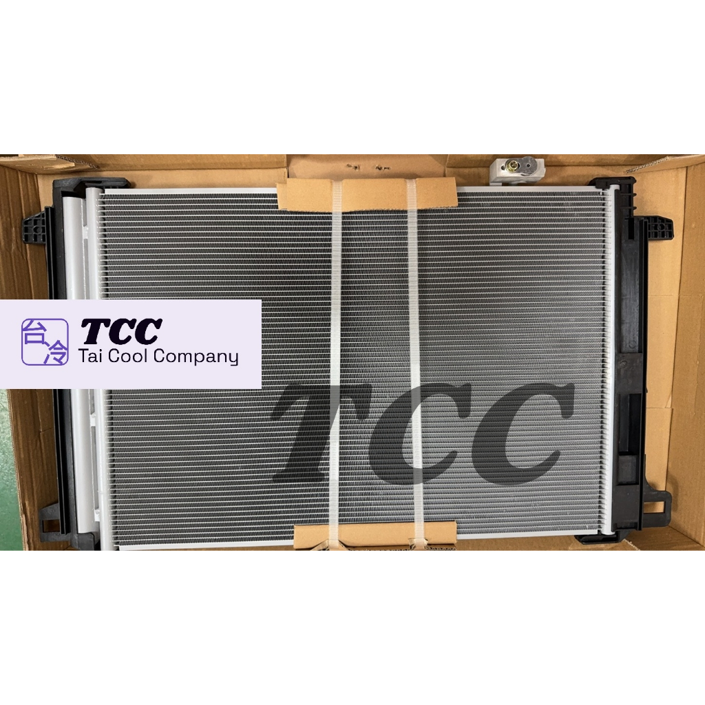 □台製加強型□ BENZ 賓士 W204 C200 C300 C250 C280 冷氣 散熱片 乾燥瓶組 冷排 台冷牌