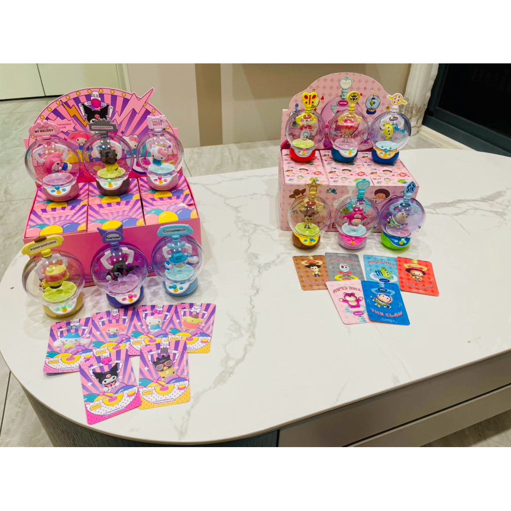 熊抱哥（熊抱哥售出） 胡迪（胡迪售出） 巴斯光年（巴斯光年售出） 三眼怪（三眼怪售出） 翠絲 叉奇 夾娃娃機系列