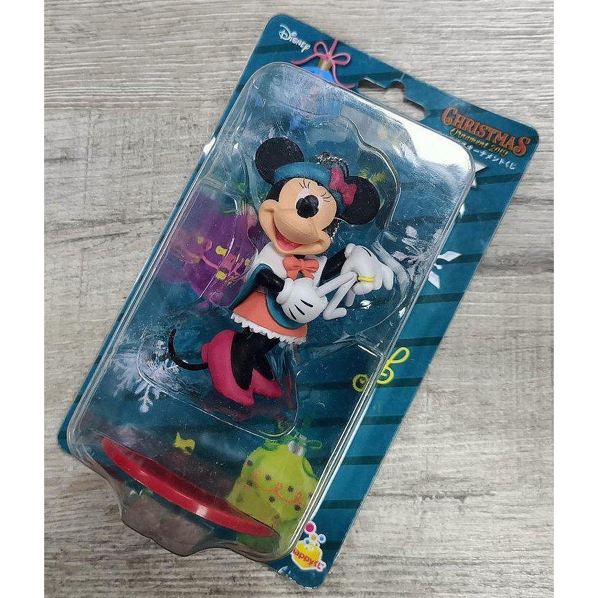 DISNEY 迪士尼 MINNIE MOUSE 米妮 聖誕樹吊飾 公仔 (全新未拆) 絕版 米奇 米妮 唐老鴨 高飛狗