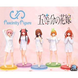 🌀日版客🌀 日版 五等分的花嫁 Fukuya 中野 一花 二乃 三玖 四葉 五月 Fascinity 男友襯衫 公仔