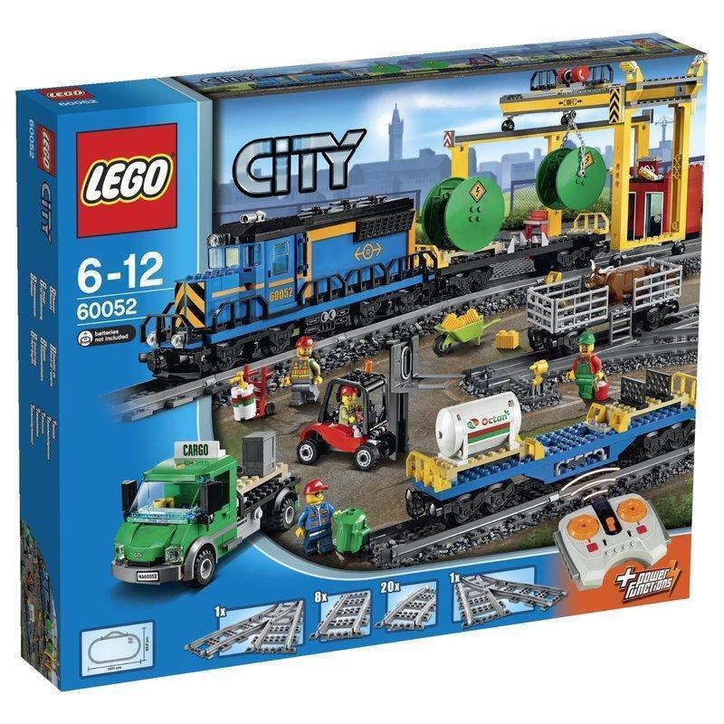LEGO 樂高 60052 貨運列車 盒況普通