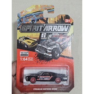 1:64 SPIRIT ARROW 合金小汽車滑行車玩具車 模型車 金屬車
