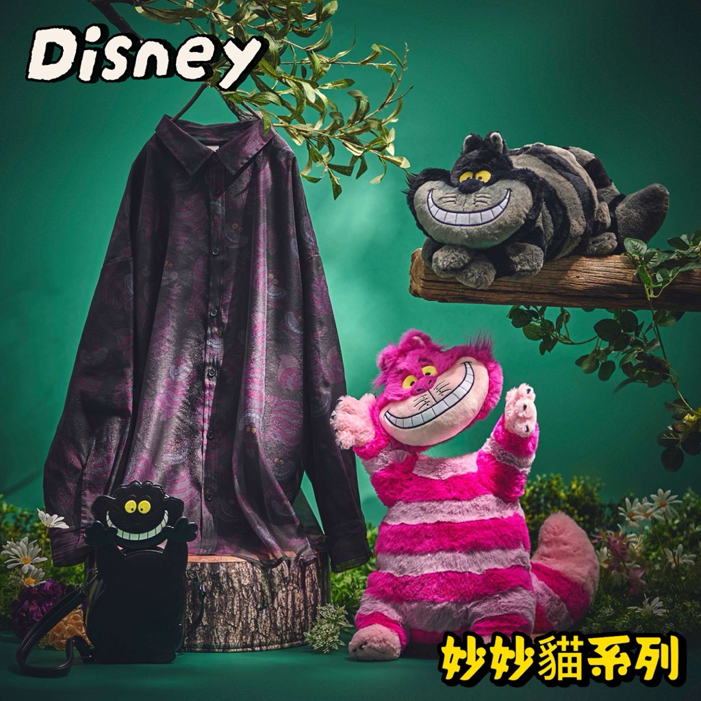 ☘️妙妙貓系列☘️ 日本 迪士尼 愛麗絲夢遊仙境 壞壞貓 娃娃 磁吸 熱水袋 毛巾 鯊魚夾 吊飾 包包 購物袋 馬克杯