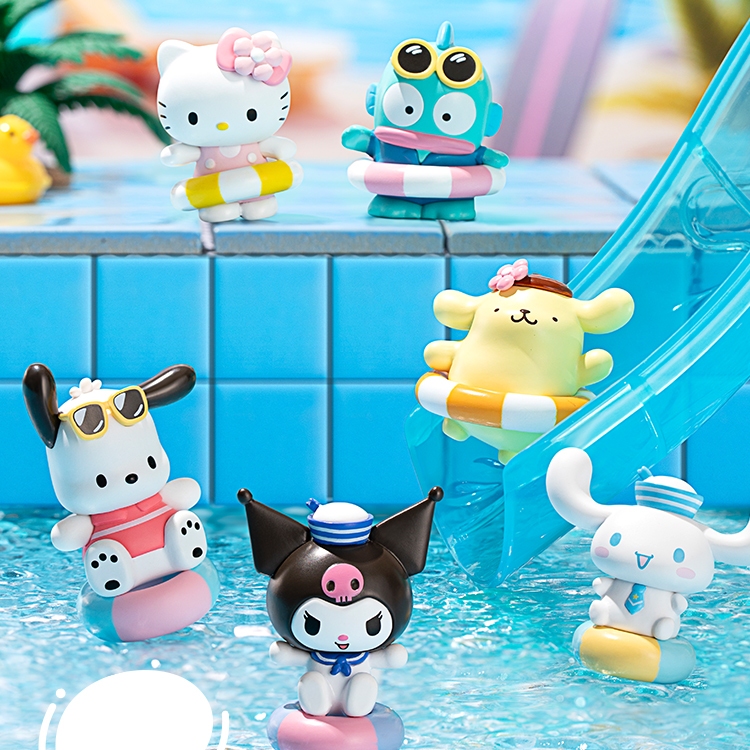 SANRIO 三麗鷗 暢遊一刻系列 萌趣豆 (1入) 公仔 隨機出 玩具 盲抽 盲袋 收藏【小三美日】DS027753