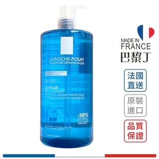 理膚寶水 親膚舒敏沐浴露 1000ml 400ml 法國限定增量版 LA ROCHE-POSAY【巴黎丁】